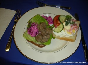 Open-faced sandwiches