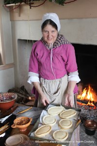 March-pane ready for the oven