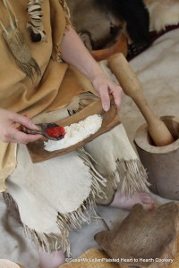 Wtehimak and Lenape white corn flour