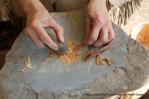 Pounding Dried Venison