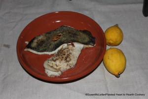 To stew Codfish with Lemon