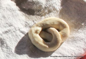 Pretzel Dipped in Lye