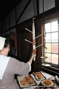 Placing Pretzels on a Hanger