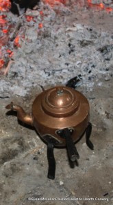 Swedish Copper Iron Legged Tea Kettle?
