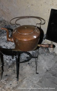 Copper Tea Kettle on Stand