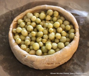 After the coffin has become firm for the receipt (recipe) "To bake preserved Gooseberries in pies" set them (the gooseberries) into the pie.