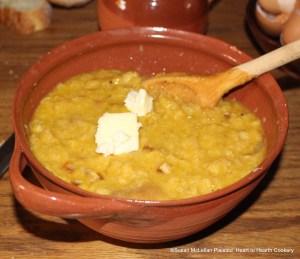 After the preserved lemon peel has been added to the mixture of eggs and bread soaked in gravy for the receipt (recipe) "To butter Eggs in the Polonian Fashion" next butter them.