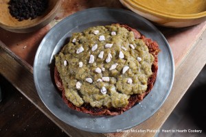 After the eggs, prepared with claret, sugar, nutmeg and salt, were served on toasts soaked in claret wine for the receipt (recipe) To dress Eggs in the Spanish fashion the last step before serving to the table was to shake the Eggs with Orange-Comfits.